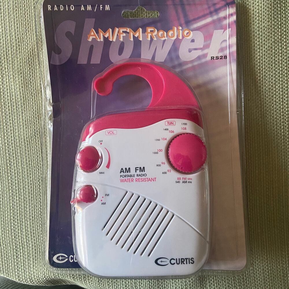 Curtis Shower AM/FM Radio READ